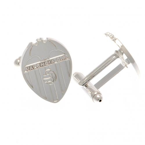 Valencia CF manžetové knoflíčky Silver Plated Cufflinks CR