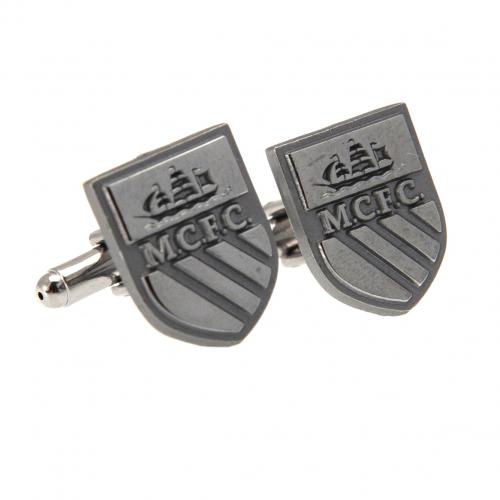 Manchester City manžetové knoflíčky Cufflinks Chrome
