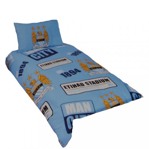Manchester City povlečení na jednu postel Single Duvet Set PT