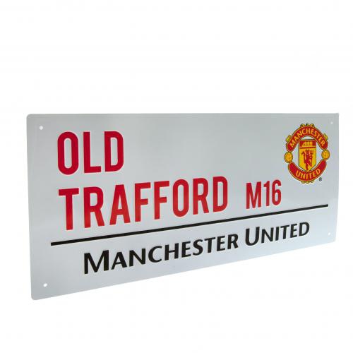 Manchester United cedule na zeď Street Sign