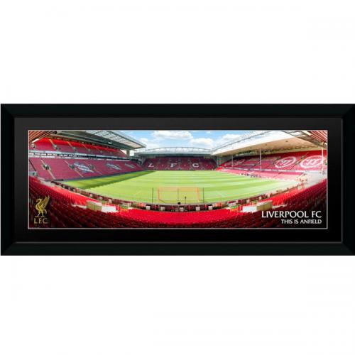 FC Liverpool obrázek v rámečku Anfield 30 x 12