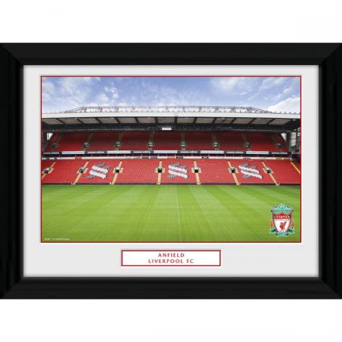 FC Liverpool obrázek v rámečku Anfield 16 x 12