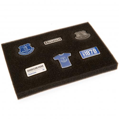 FC Everton set odznáčků 6 Piece Badge Set