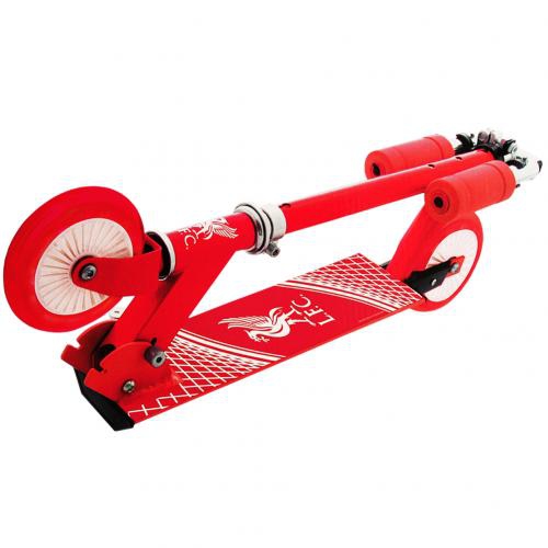 FC Liverpool skládací koloběžka Inline Folding Scooter