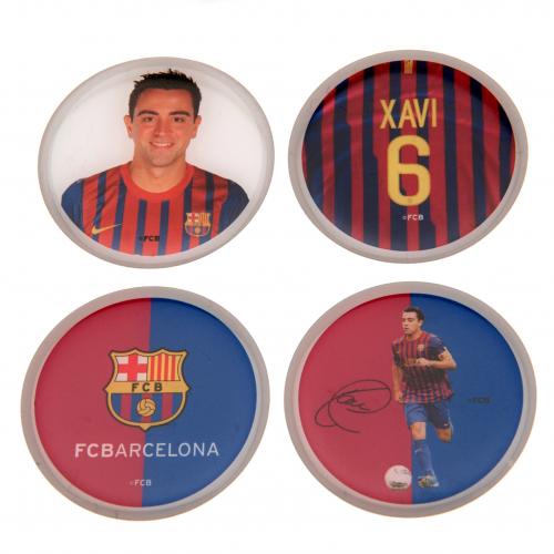 FC Barcelona samolepky 3D Stickers 4pk Xavi