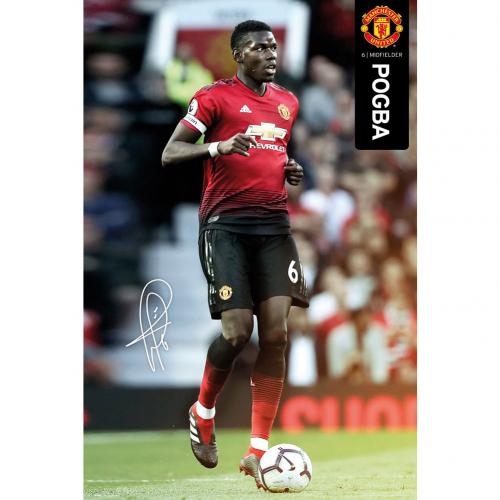 Manchester United plakát Pogba 49