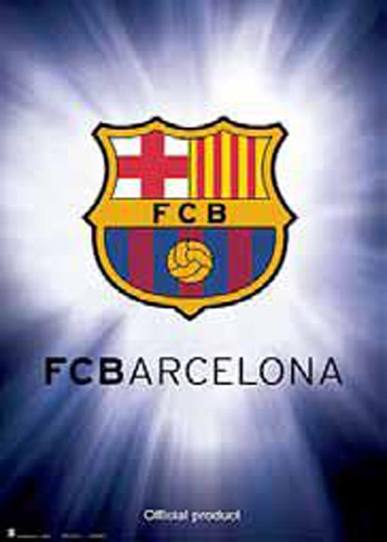 FC Barcelona plakát logo belisimo