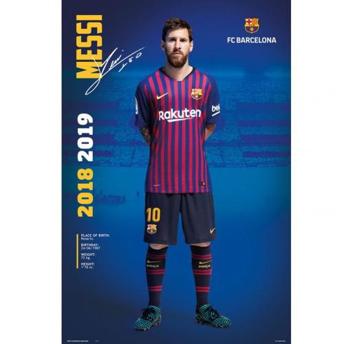 FC Barcelona plakát Messi 24
