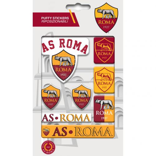 AS Roma samolepky Bubble Sticker Set