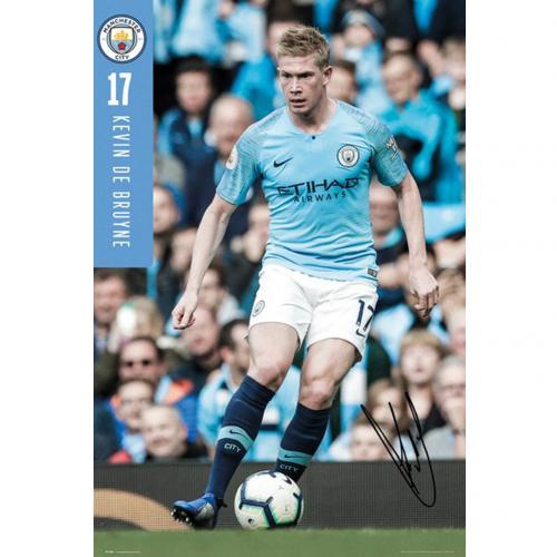 Manchester City plakát Poster De Bruyne 70