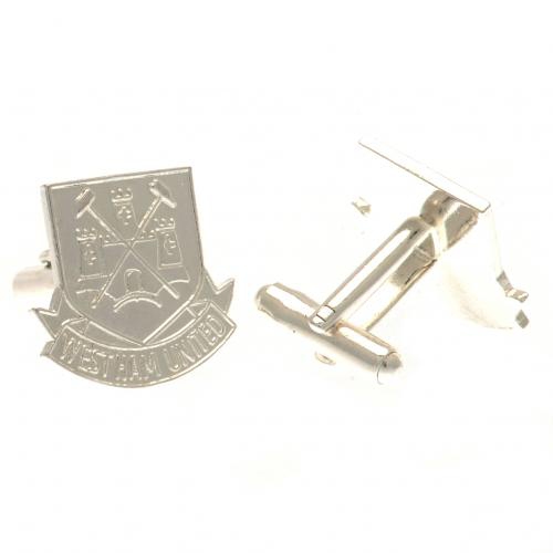 West Ham United manžetové knoflíčky Silver Plated Cufflinks CR CT