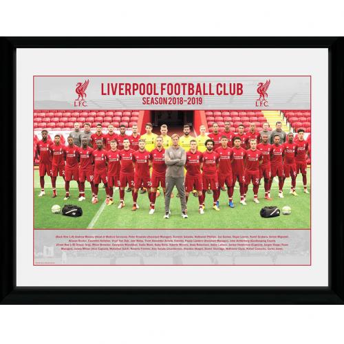 FC Liverpool obrázek v rámečku Picture Squad 16 x 12
