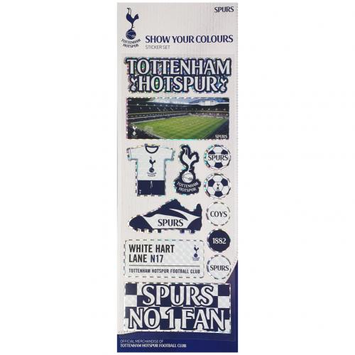Tottenham Hotspur samolepky Sticker Set 12 assorted design