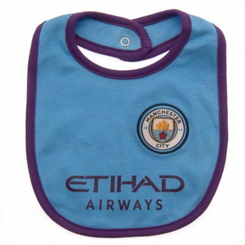 Manchester City dětský bryndák 2 Pack Bibs PL