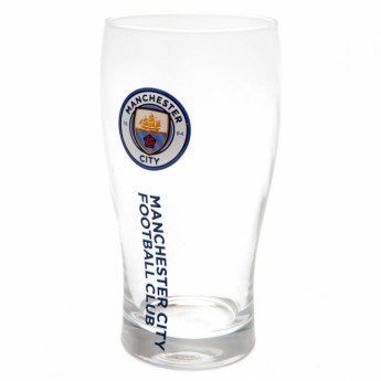 Manchester City sklenice Tulip Pint Glass