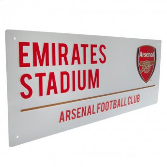 FC Arsenal cedule na zeď Street Sign