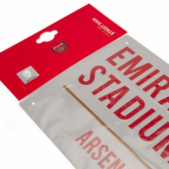 FC Arsenal cedule na zeď Street Sign