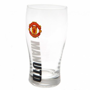 Manchester United sklenice logo ManUtd