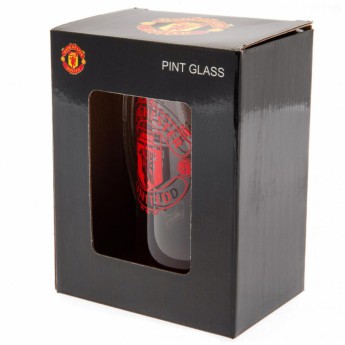 Manchester United sklenice Stein Glass Tankard red