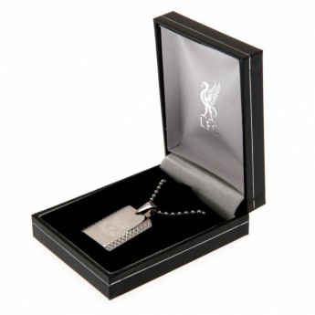 FC Liverpool řetízek na krk se psí známkou Dog Tag & Chain PT