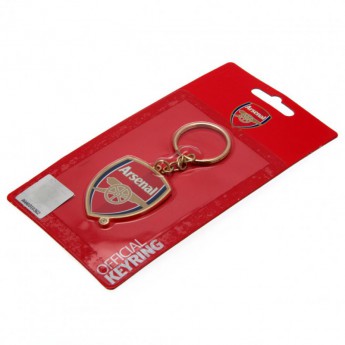 FC Arsenal přívěšek na klíče gold logo