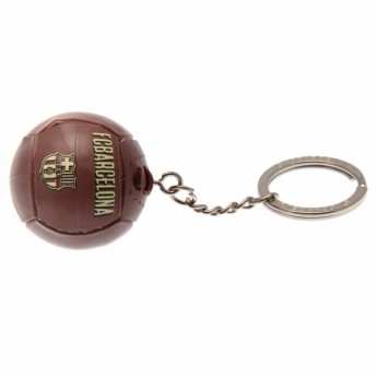 FC Barcelona přívěšek na klíče Football Keyring Retro