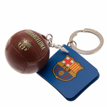 FC Barcelona přívěšek na klíče Football Keyring Retro
