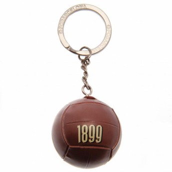 FC Barcelona přívěšek na klíče Football Keyring Retro