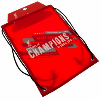 FC Liverpool pytlík gym bag Champions of Europe Gym Bag