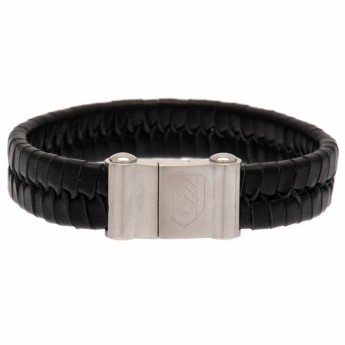 Fulham kožený náramek Plait Leather Bracelet