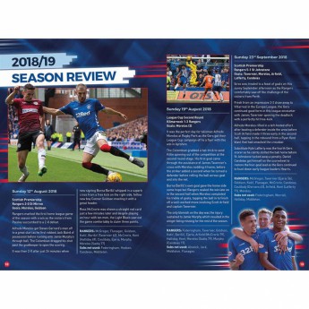FC Rangers kniha ročenka Annual 2020