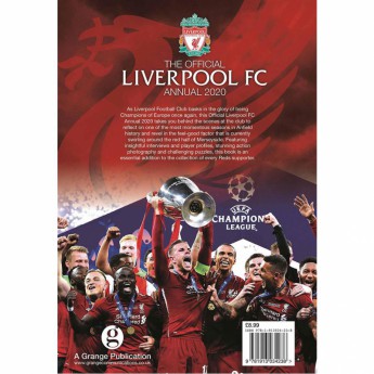 FC Liverpool kniha ročenka Annual 2020