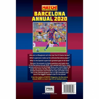 FC Barcelona kniha ročenka Annual 2020