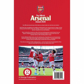 FC Arsenal kniha ročenka Annual 2020