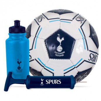 Tottenham Hotspur fotbalový set water bottle - hand pump - size 5 ball