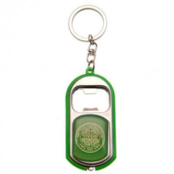 FC Celtic přívěšek s otvírakem Key Ring Torch Bottle Opener