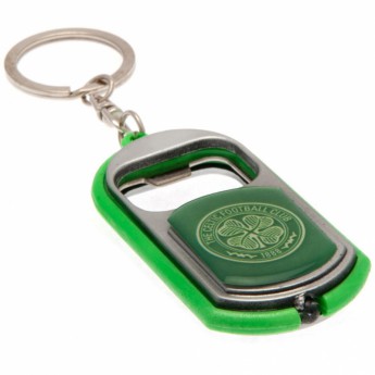 FC Celtic přívěšek s otvírakem Key Ring Torch Bottle Opener