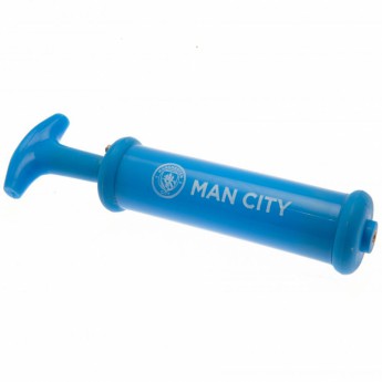 Manchester City fotbalový set water bottle - hand pump - size 5 ball
