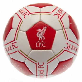 FC Liverpool fotbalový set water bottle - hand pump - size 5 ball