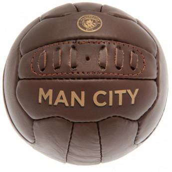 Manchester City fotbalový mini míč Retro Heritage Mini Ball - size 1