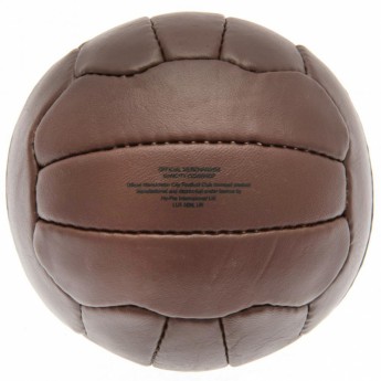 Manchester City fotbalový mini míč Retro Heritage Mini Ball - size 1