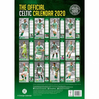FC Celtic kalendář 2020 Team A3