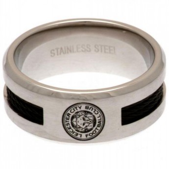 Leicester City prsten Black Inlay Ring Medium