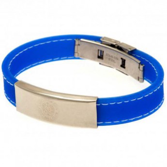 Leicester City silikonový náramek Stitched Silicone Bracelet BL