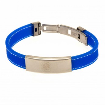 Leicester City silikonový náramek Stitched Silicone Bracelet BL