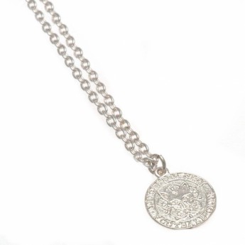 Leicester City řetízek na krk s přívěškem Silver Plated Pendant & Chain