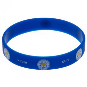 Leicester City silikonový náramek Wristband