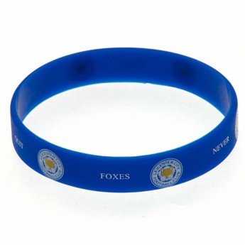 Leicester City silikonový náramek Wristband