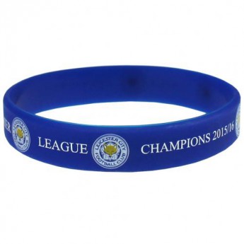 Leicester City silikonový náramek Wristband Champions