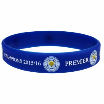 Leicester City silikonový náramek Wristband Champions